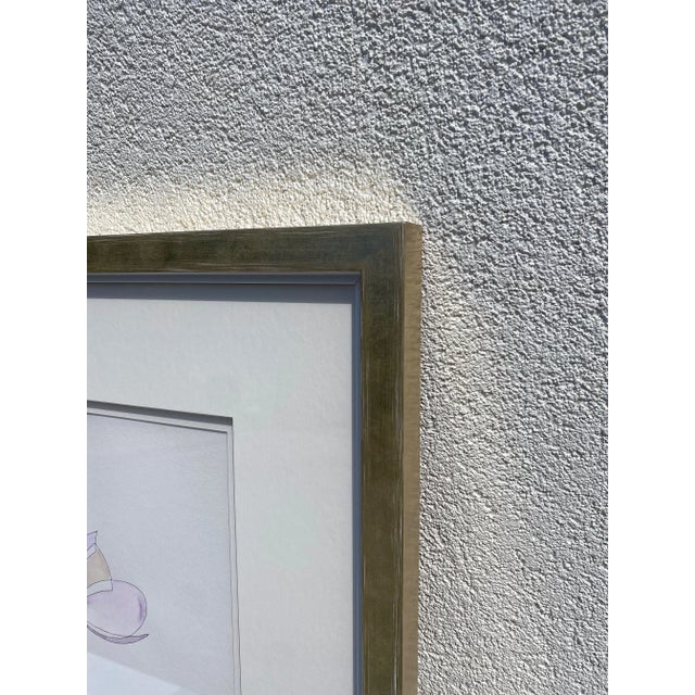 "Blossoms" Contemporary Original Watercolor Painting on Paper, Framed For Sale In Little Rock - Image 6 of 8