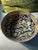 Large Ceramic Peacock Design Decorative Bowl For Sale - Image 4 of 7
