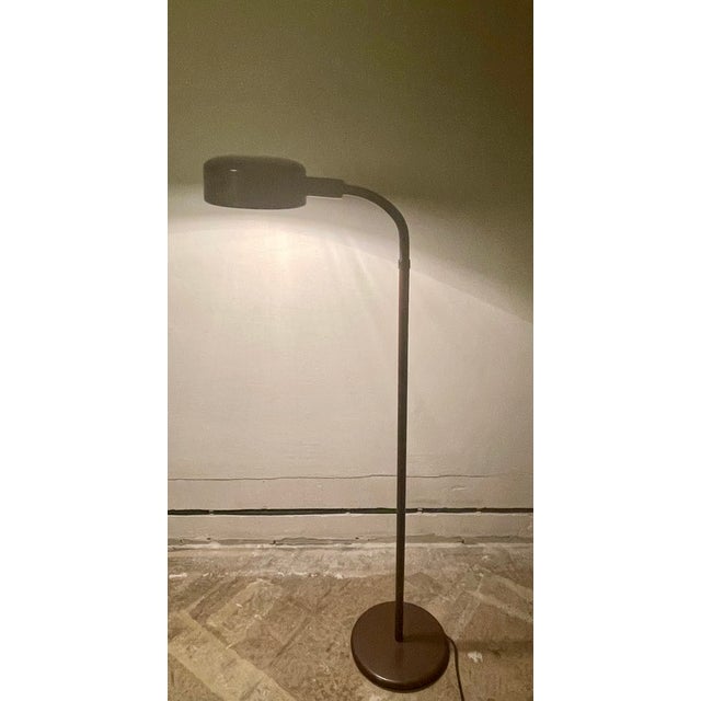 Brown Standing Light by Hala Zeist, 1950, in Flawless conditions. Designed 1950 to 1959 This piece has an attribution...