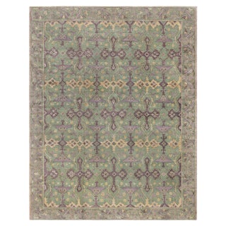 Doris Leslie Blau Vintage Chinese Art Deco Wool Rug For Sale