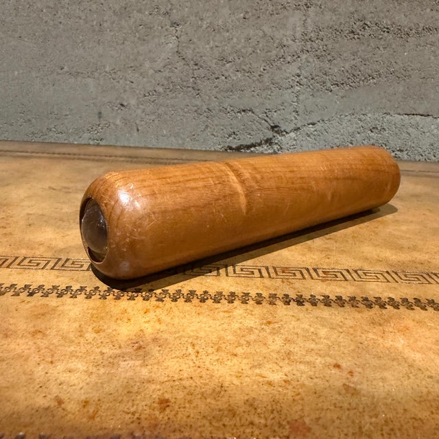 For your consideration, a handcrafted wooden kaleidoscope made from a natural wood grain. The body is constructed from...