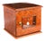 Burr Elm Four Drawer Cigar Humidor Cabinet, 1900s For Sale
