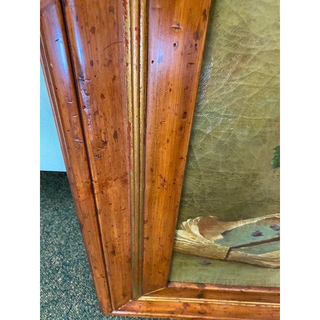 1970s Lilac's of the Fields Vintage Oil Painting by Trevor Jank - Botanical For Sale - Image 5 of 13