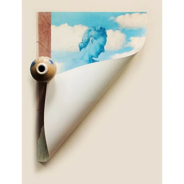 René Magritte 1972 After Rene Magritte, "Black Magic" First Edition Photogravure For Sale - Image 4 of 7