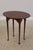 Eldred Wheeler Eldred Wheeler Oval Cherry Occasional Walnut Accent Table For Sale - Image 4 of 14