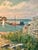 1960s Arthur R. Safford Original Oil Painting of New England Coastal Harbor, Gloucester, Massachusetts For Sale - Image 16 of 18