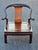 Early 20th Century Pair of Ming Style Rosewood Horse Shoe Lounge Chairs For Sale - Image 12 of 13