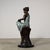 Bronze Neoclassical Sculpture, Woman With Vessel - 24" H For Sale - Image 9 of 10
