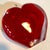Ruby Red Hand Blown Glass Perfume Bottle Heart/Apple Shape w/Clear Stopper FEATURES * Type: Handblown art glass perfume...