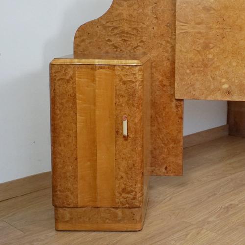 1930s King Sized Bed by Harry & Lou Epstein, 1930s For Sale - Image 5 of 6
