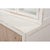 Farmhouse Pine Bookcase with Glass Doors and Weathered Wood Base For Sale - Image 9 of 10