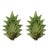 Floral Murano Glass Wall Sconces in Green, 2000, Set of 2 For Sale - Image 11 of 11