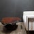 ABOUT A mid-century organic live-edge redwood burl coffee table with a massive slab of solid California redwood, finished...