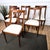 Italian Biedermeier Style Walnut Gondola Dining Chairs, 1950s, Set of 6 For Sale - Image 11 of 12