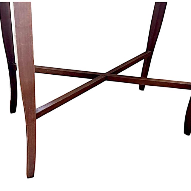 Antique Rectangular Georgian Style Mahogany Occasional Table For Sale - Image 12 of 12