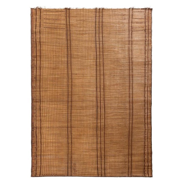 Vintage Tuareg Mat or Rug, in Good conditions. Designed 1960 to 1969