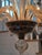 Glass 8 Light Murano Chandelier For Sale - Image 7 of 7