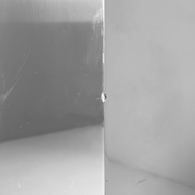 Italian Modern Square Based Mirrored Pedestal, 1980s For Sale - Image 12 of 13