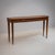 Brown Walnut Console Table, Italy, Mid-20th Century For Sale - Image 8 of 10