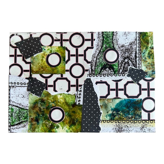 Original Collage by Nancy Smith For Sale