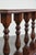 Brown Balustrade Side Table, 20th Century For Sale - Image 8 of 16