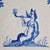 Dutch Smoking Satyr Tile from Delft, 1630s For Sale - Image 4 of 8