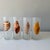 Late 20th Century Coastal Seashell Design Frosted Glass Tumblers; Set of Four For Sale - Image 4 of 7