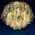 Brown Murano Chandelier, Italy, 1960s For Sale - Image 8 of 13