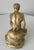 Classical Roman Seated Hermes or Mercury Resting Vintage Brass or Bronze Sculpture For Sale - Image 3 of 4