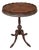 Refinished George II Stye Pie Crust Side Wine Plant Lamp Table, Circa 1890s For Sale