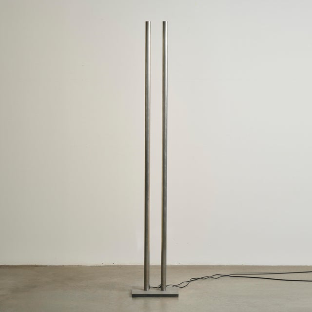Twin Light Poles Lamp by Jörg Schellmann, in Exhibition Piece conditions. Designed from 2000 Labeled by Maker, European...