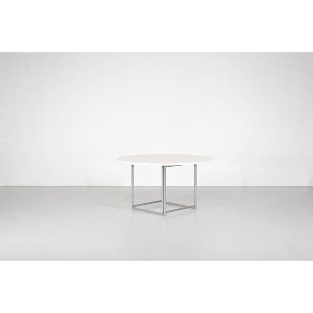 PK58 Dining Table by Poul Kjaerholm for Fritz Hansen, Denmark, 1963, in Very Good conditions. Designed 1960 to 1969 This...