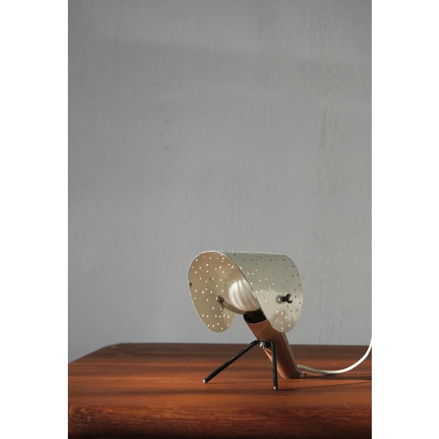 Mid-Century Modern Table Lamp attributed to Ernest Igl for Hillebrand For Sale - Image 3 of 9