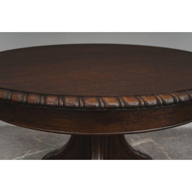 Late 19th Century Historicist Table in Oak For Sale - Image 10 of 17