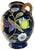 Large 16+ In. Villa Bellagio Majolica Orcio Cobalt Blue Fruit Double-Handled Jug Urn Vase For Sale - Image 16 of 18