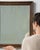 Here is a mirror, its dark wood frame, sage green aged glass the first thing to catch the eye. Dating to 19th Century and...