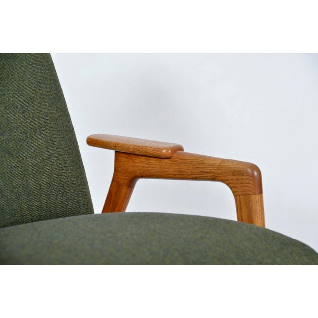 Vintage Ruster Oak Lounge Chair by Yngve Ekström for Swedese, 1960s For Sale - Image 11 of 18