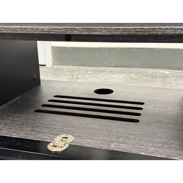 Bdi Cavo Model 8167 Graphite Home Theater Cabinet For Sale - Image 10 of 12