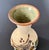 Vintage Tonala Mexico Vase – Hand-Painted Blue & Brown Floral Bird Design – Signed Rs Mexico – Folk Art Pottery For Sale - Image 4 of 6