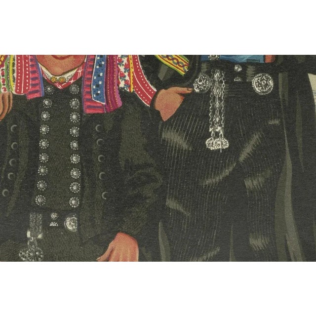 Vincent, Brooks, Day & Son, Staphorst Ceremonial Dress with Shell Hat and Silver Fobs, 1932, Paper For Sale - Image 4 of 11