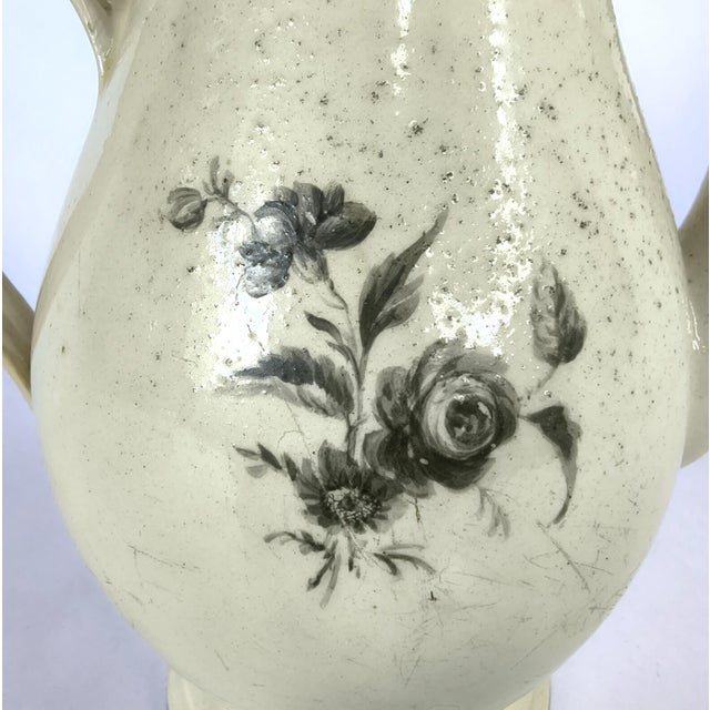 Antique 18th-Century German Kollitsch Hand Painted Coffee Pot For Sale In Los Angeles - Image 6 of 13