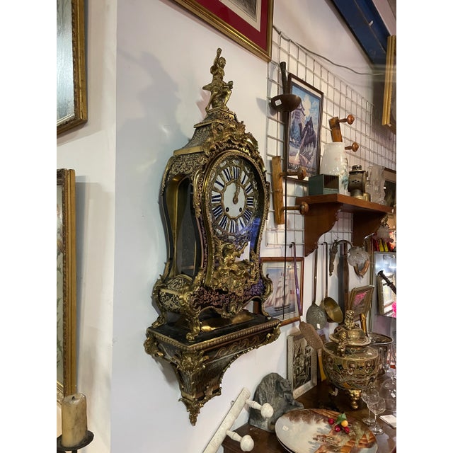 Metal 18th Century Boulle Marquetry Console For Sale - Image 7 of 11