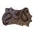 Antique Carved Wood Paisley Textile Block-India For Sale