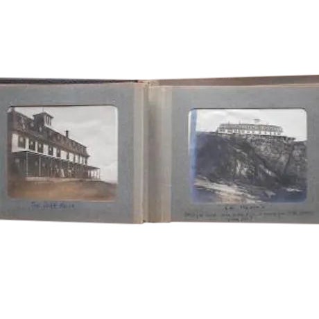 Antique 19th Century Photo Album (Pinkham Family)-Kennebunkport, Maine For Sale