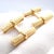 Metal Vintage Van Cleef & Arpels Yellow Gold Bar Cufflinks, A Pair For Sale - Image 7 of 11