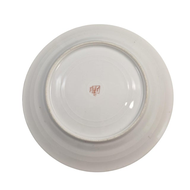 Armorial Porcelain Plates from Edmé Samson & Cie, 1890, Set of 2 For Sale - Image 9 of 11