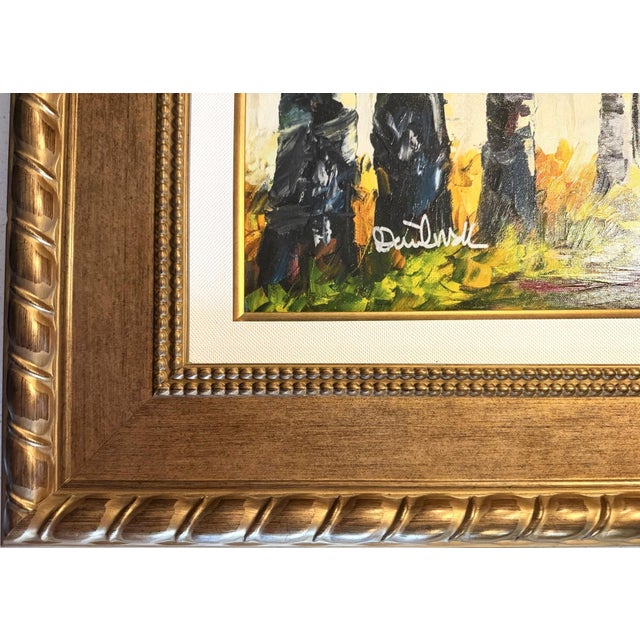 Contemporary Daniel Wall “Sweet Autumn” Hand‑Embellished Signed Giclée — Limited Edition 15/200 For Sale - Image 3 of 6