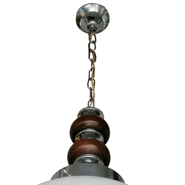 Murano Glass Pendant Lamp in the style of Mazzega, 1960s, in Flawless conditions. Designed 1960 to 1969 Up to 250V...