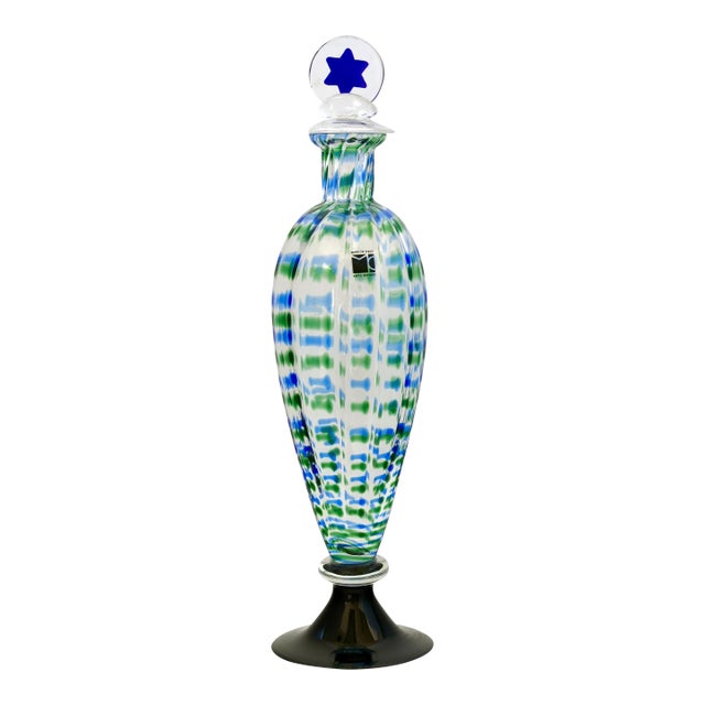 Carlo Moretti Murano Glass Carafe For Sale