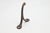 Traditional Vintage One Arm Black Cast Iron Wall Hook For Sale - Image 3 of 4